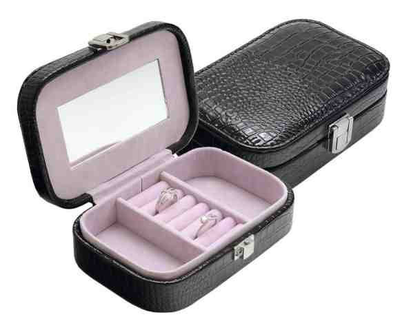 JK Box Černá šperkovnice SP-954/A25 + 2 měsíce na vrácení zboží