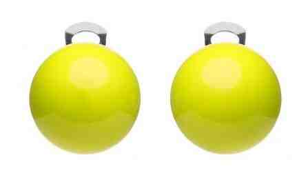 #ballsmania Originální náušnice O185 13 0550 Lime + 2 měsíce na vrácení zboží