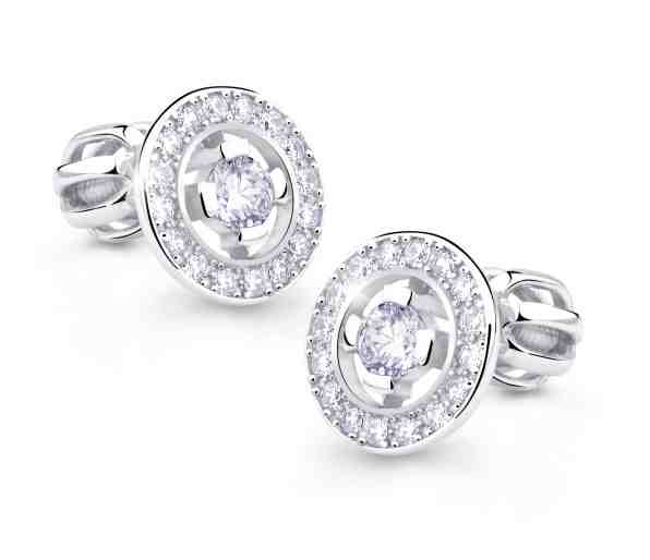 Cutie Diamonds Působivé peckové náušnice z bílého zlata s brilianty DZ6413-1988-30-00-X-2 + 2 měsíce na vrácení zboží