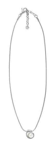 Skagen Půvabný ocelový náhrdelník s perlou Agnethe SKJ1366040 + 2 měsíce na vrácení zboží