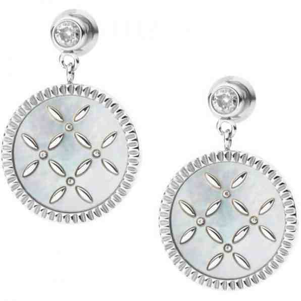 Fossil Jemné ocelové náušnice Classics JF03538040 + 2 měsíce na vrácení zboží