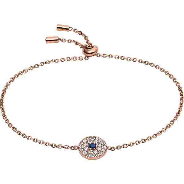 Fossil Okouzlující bronzový náramek Vintage Glitz JF03584791 + 2 měsíce na vrácení zboží