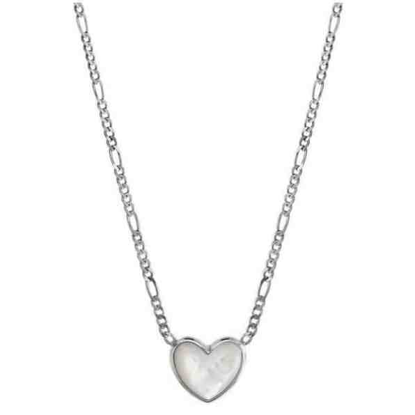 Fossil Ocelový náhrdelník JFS00444040 (řetízek, přívěsek) + 2 měsíce na vrácení zboží