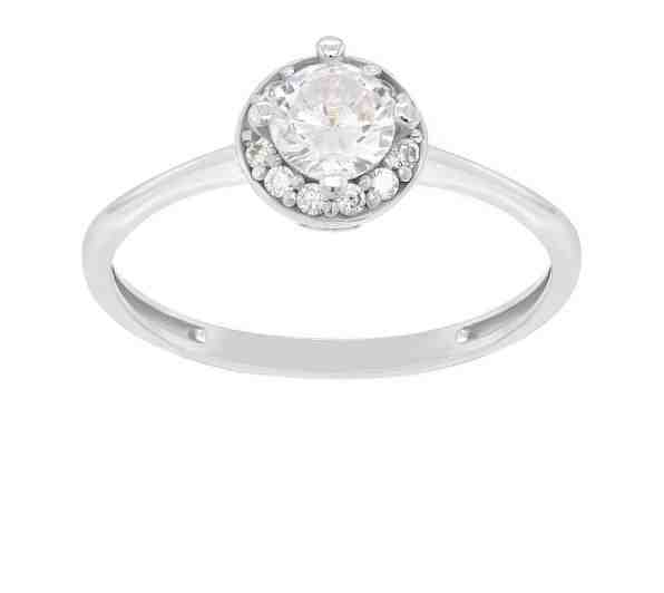 Brilio Silver Stříbrný zásnubní prsten GR003W 52 mm + 2 měsíce na vrácení zboží