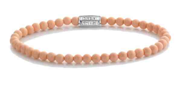 Rebel&Rose Korálkový náramek Endless Summer Pink RR-40090-S 15 cm - XS + 2 měsíce na vrácení zboží