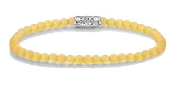 Rebel&Rose Korálkový náramek Endless Summer Yellow RR-40092-S 17,5 cm - M + 2 měsíce na vrácení zboží