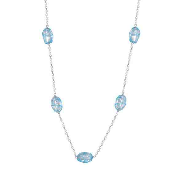 Praqia Originální stříbrný náhrdelník Magic sky N6423_RH + 2 měsíce na vrácení zboží