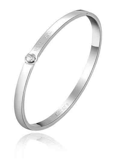 Brosway Půvabný ocelový pevný náramek With You BWY11 + 2 měsíce na vrácení zboží