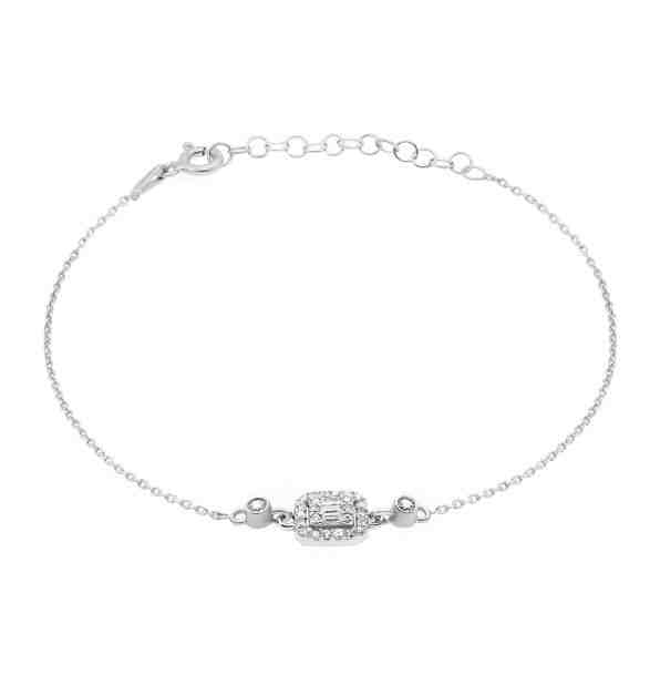 Brilio Silver Nadčasový stříbrný náramek s ozdobou BR28W + 2 měsíce na vrácení zboží