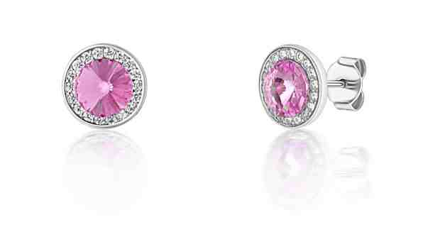 JVD Okouzlující stříbrné náušnice se zirkony SVLE0969XH2R200 + 2 měsíce na vrácení zboží