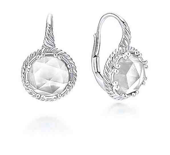 JVD Půvabné stříbrné náušnice s čirými zirkony SVLE0972XH2BI00 + 2 měsíce na vrácení zboží