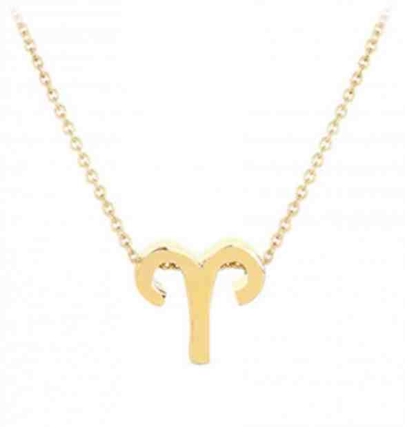 JVD Pozlacený náhrdelník s přívěskem Beran SVLN0195XH2GOBE + 2 měsíce na vrácení zboží