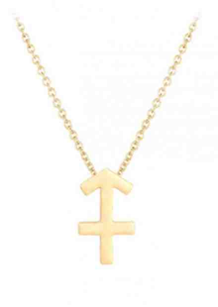 JVD Pozlacený náhrdelník s přívěskem Střelec SVLN0195XH2GOSC + 2 měsíce na vrácení zboží