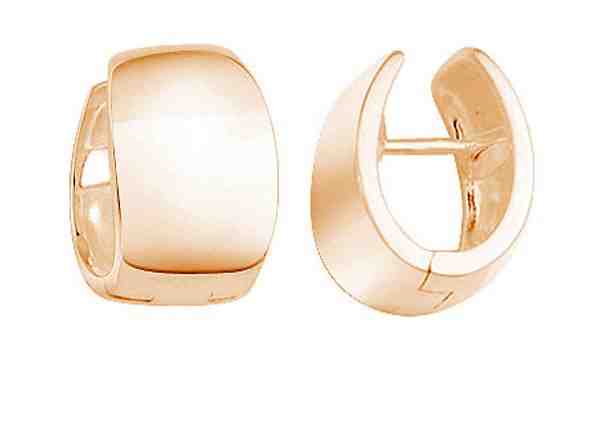 JVD Minimalistické bronzové kruhové náušnice SVLE0962XH2RO00 + 2 měsíce na vrácení zboží