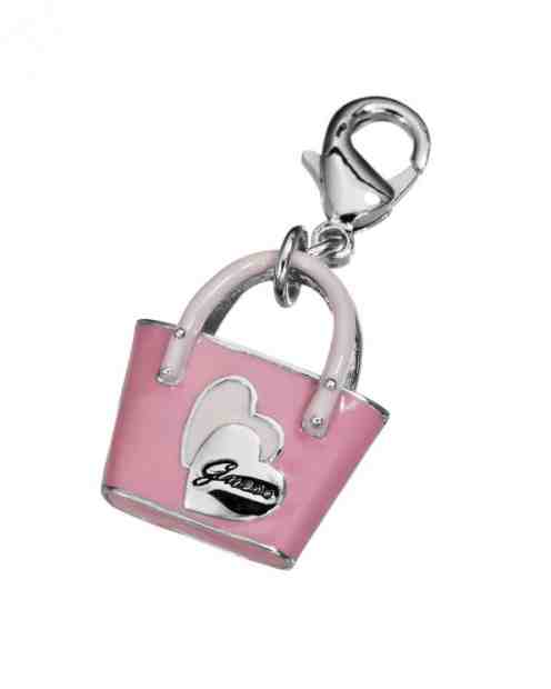 Guess Hravý přívěsek ve tvaru stylové kabelky UBC11207 + 2 měsíce na vrácení zboží