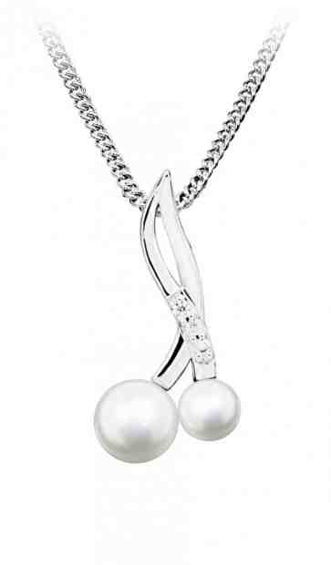 MOISS Půvabný stříbrný přívěsek s perlami PP000123 + 2 měsíce na vrácení zboží