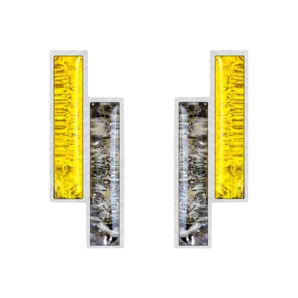 Preciosa Elegantní ocelové náušnice Desire s českým křišťálem Preciosa 7424 71 + 2 měsíce na vrácení zboží