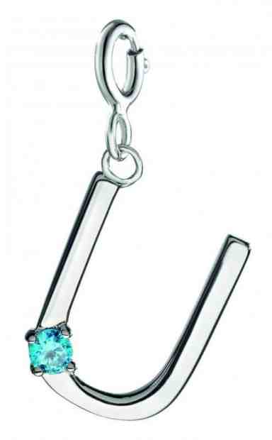 Morellato Stříbrný přívěsek písmeno "U" Ricordami SALR26 + 2 měsíce na vrácení zboží