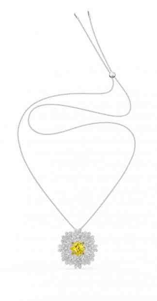 Swarovski Půvabný květinový náhrdelník s krystaly Swarovski 2v1 Eternal Flower 5518147 + 2 měsíce na vrácení zboží