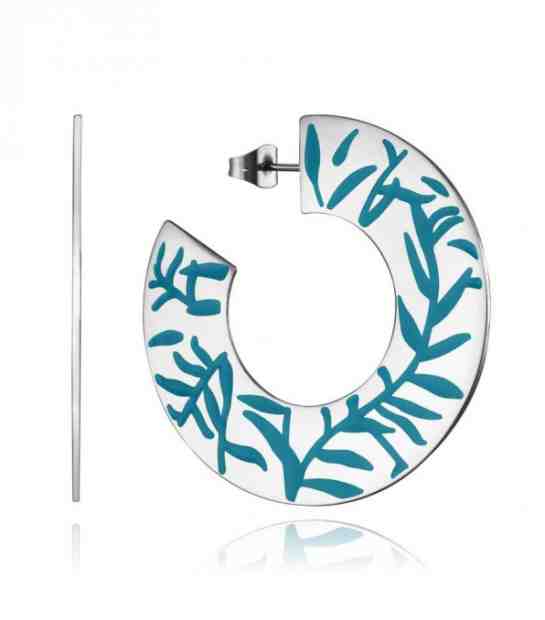 Viceroy Výrazné ocelové náušnice kruhy Chic 75272E01000 + 2 měsíce na vrácení zboží