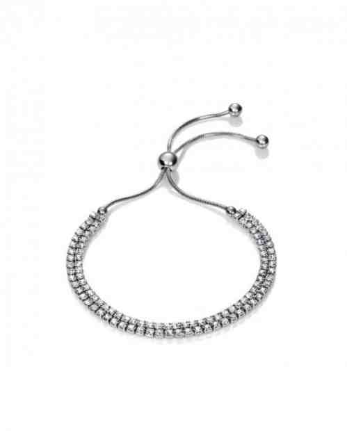 Viceroy Třpytivý náramek s čirými zirkony Chic 75180P01000 + 2 měsíce na vrácení zboží