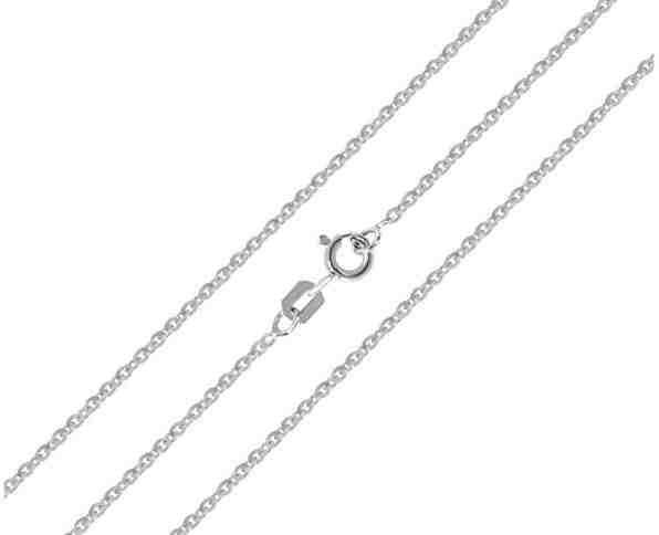 Brilio Dámský řetízek z bílého zlata 42 cm 271 115 00368 07 + 2 měsíce na vrácení zboží