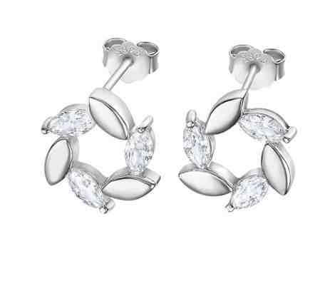 Lotus Silver Originální stříbrné náušnice se zirkony LP3188-4/1 + 2 měsíce na vrácení zboží