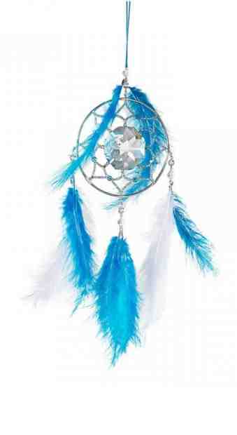 Preciosa Tyrkysový lapač snů s českým křišťálem Preciosa - Sebevědomí 1363 24 + 2 měsíce na vrácení zboží