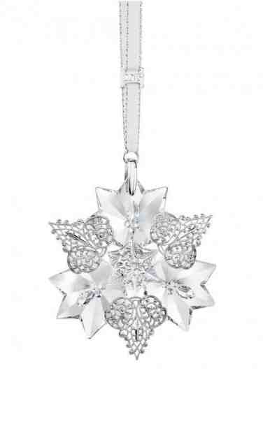 Preciosa Vánoční ornament z českého křišťálu Preciosa 1389 00 + 2 měsíce na vrácení zboží