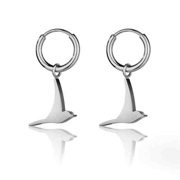 Emily Westwood Ocelové kruhové náušnice Holubičky WE1039S + 2 měsíce na vrácení zboží