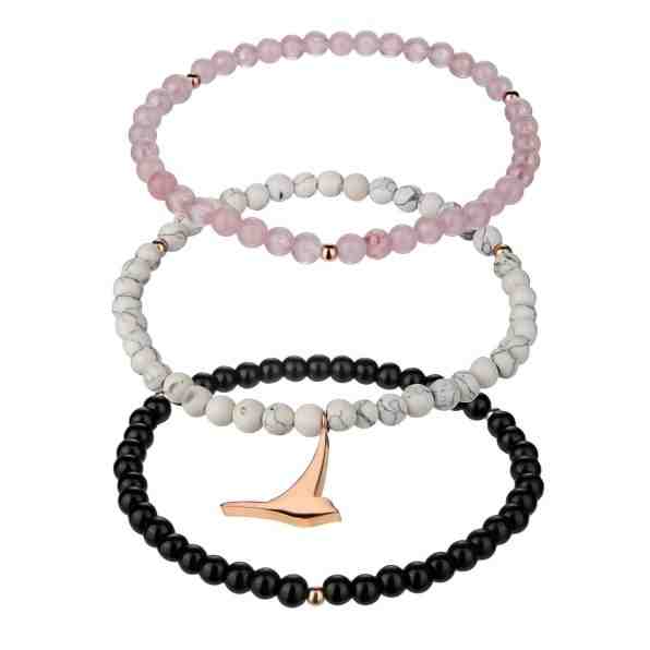 Emily Westwood Stylová sada tří korálkových náramků WS058R + 2 měsíce na vrácení zboží