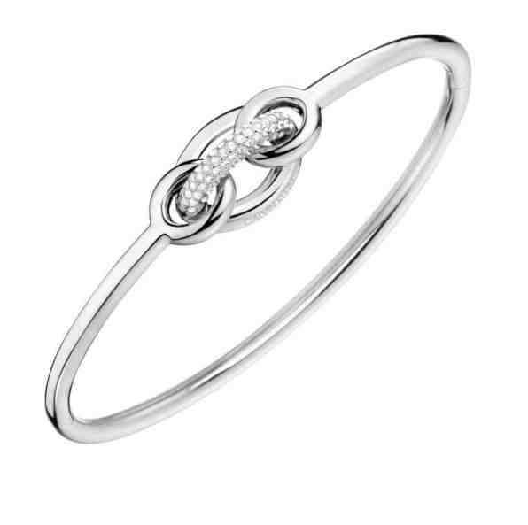 Calvin Klein Něžný ocelový náramek s krystaly Statement KJALMD04010 6,2 x 4,9 cm - M + 2 měsíce na vrácení zboží