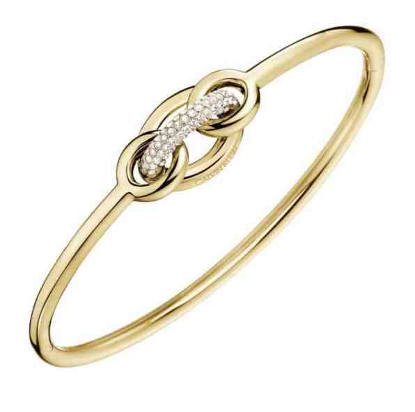 Calvin Klein Něžný pozlacený náramek s krystaly Statement KJALJD14010 6,2 x 4,9 cm - M + 2 měsíce na vrácení zboží