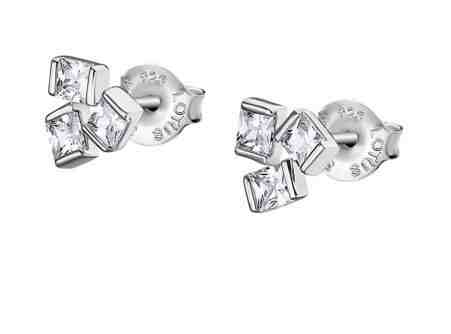 Lotus Silver Originální stříbrné náušnice se zirkony LP3109-4/1 + 2 měsíce na vrácení zboží