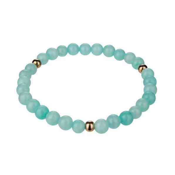 Emily Westwood Módní korálkový náramek z amazonitu WB1208R + 2 měsíce na vrácení zboží