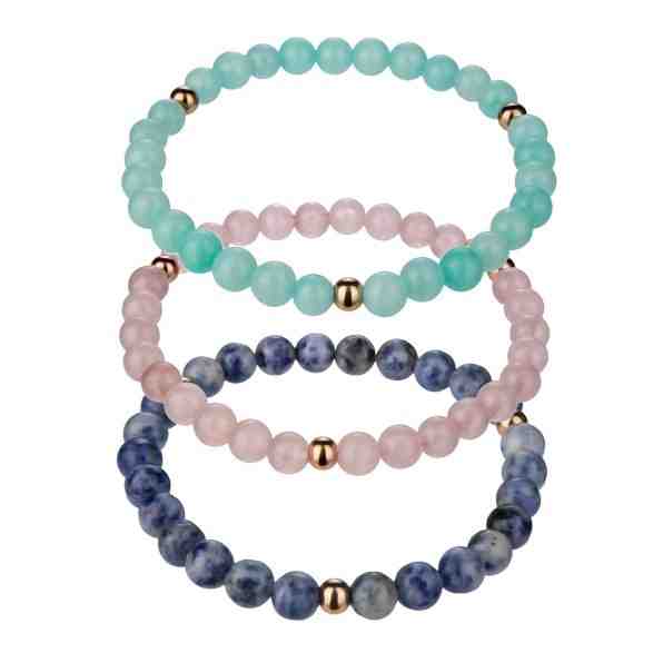 Emily Westwood Luxusní korálková sada tří náramků WS068R + 2 měsíce na vrácení zboží