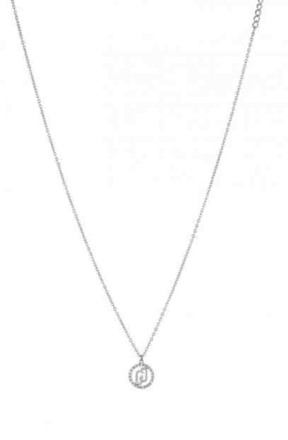 Liu.Jo Třpytivý ocelový náhrdelník s krystaly LJ1577 + 2 měsíce na vrácení zboží