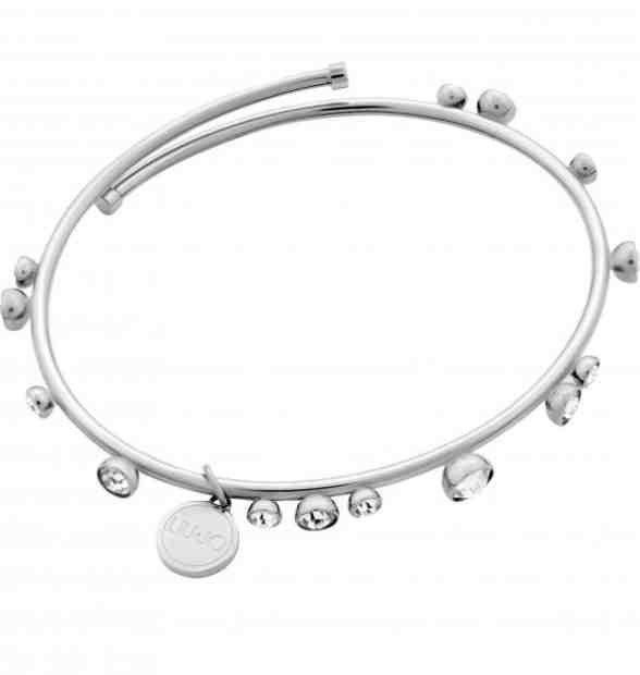 Liu.Jo Krásný ocelový náramek s čirými krystaly LJ1561 + 2 měsíce na vrácení zboží