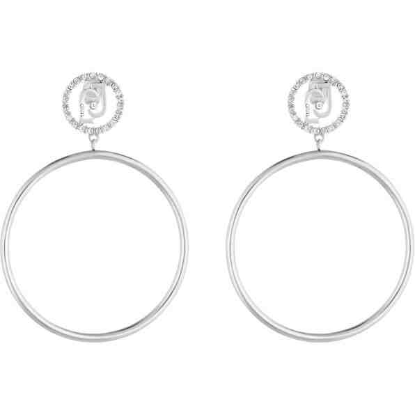 Liu.Jo Elegantní ocelové náušnice s krystaly LJ1579 + 2 měsíce na vrácení zboží