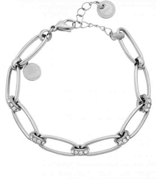 Liu.Jo Nadčasový ocelový náramek s krystaly LJ1590 + 2 měsíce na vrácení zboží