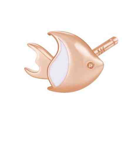 Rosato Bronzová single náušnice Rybka Storie RZO054 + 2 měsíce na vrácení zboží