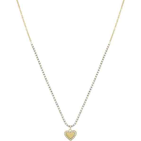 Liu.Jo Pozlacený náhrdelník se srdíčkem Linea Brilliant LJ1560 + 2 měsíce na vrácení zboží