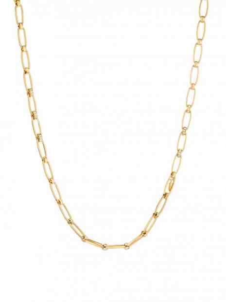 Liu.Jo Nadčasový pozlacený náhrdelník s krystaly LJ1592 + 2 měsíce na vrácení zboží