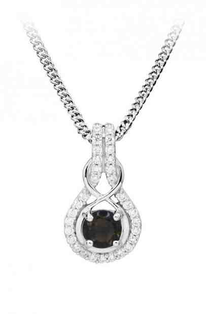 MOISS Elegantní stříbrný přívěsek s křemenem PG000111 + 2 měsíce na vrácení zboží