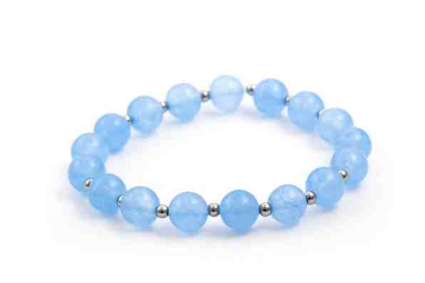 Beneto Korálkový náramek z malajského nefritu MINK16/17 + 2 měsíce na vrácení zboží