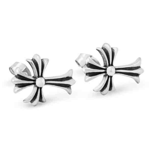 Troli Designové pánské náušnice s křížem KS-130 + 2 měsíce na vrácení zboží