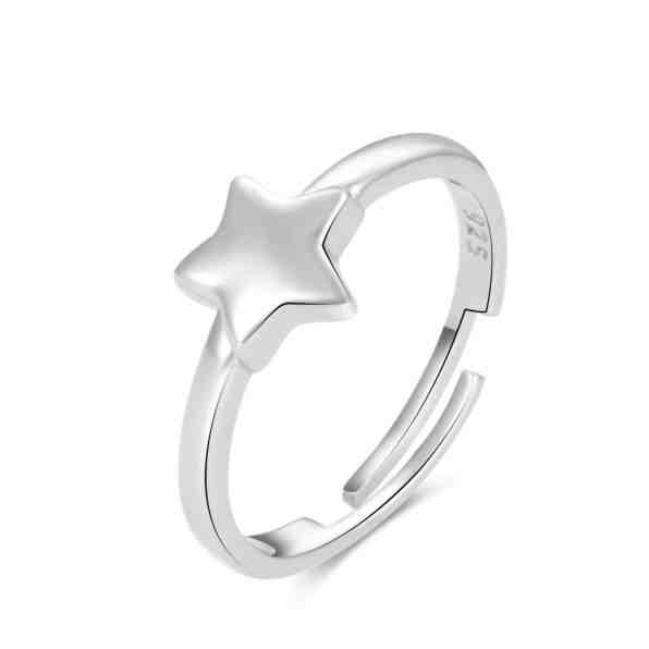 Beneto Hravý stříbrný prsten na nohu AGGF489 + 2 měsíce na vrácení zboží