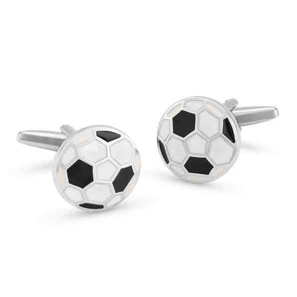 Troli Módní manžetové knoflíčky fotbalový míč KS-186 + 2 měsíce na vrácení zboží