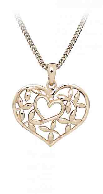 MOISS Bronzový přívěsek ze stříbra Srdce P0000976 + 2 měsíce na vrácení zboží