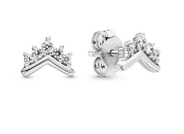 Pandora Třpytivé náušnice s čirými zirkony 298274CZ + 2 měsíce na vrácení zboží